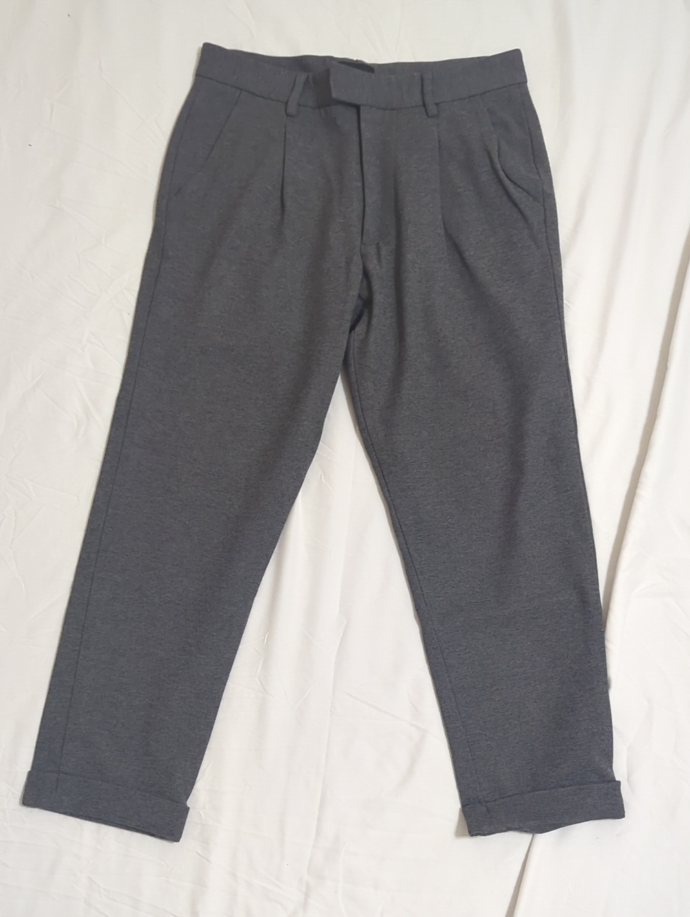 Club Monaco Cuffed Trousers, Color Gray Size XS-TP